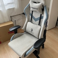 dowinx ゲーミングチェア　ブルー/グレー