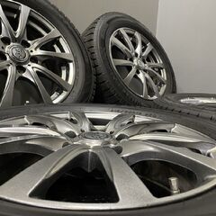 【DUNLOP WINTER MAXX WM02 215/60R16】スタッドレス【T.R.G 16インチ 6J5HPCD114.3+45】バリ溝 カムリ エスティマ等　(VTL776)クレジットカード QRコード決済可能