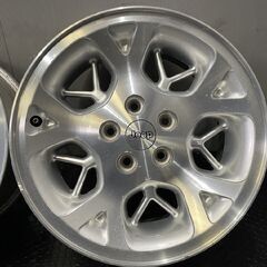 Jeep ジープ グランドチェロキー 純正ホイール 16インチ 4本 7J5HPCD114.3+25.4 希少　(VHE392)クレジットカード QRコード決済可能 Jeep ジープ グランドチェロキー 純正ホイール 16インチ 4本