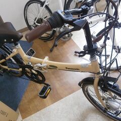 【引取限定】パナソニック ビーンズハウス 折り畳み自転車 20型...