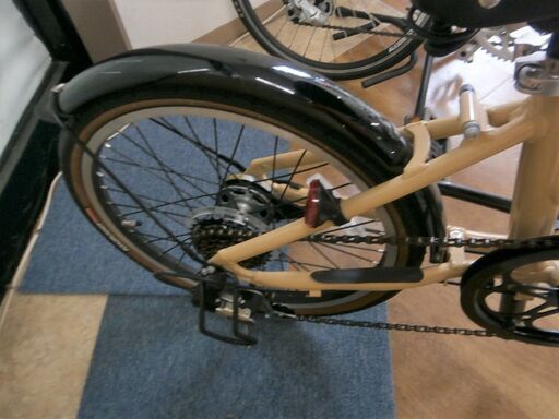 引取限定】パナソニック ビーンズハウス 折り畳み自転車 20型 B