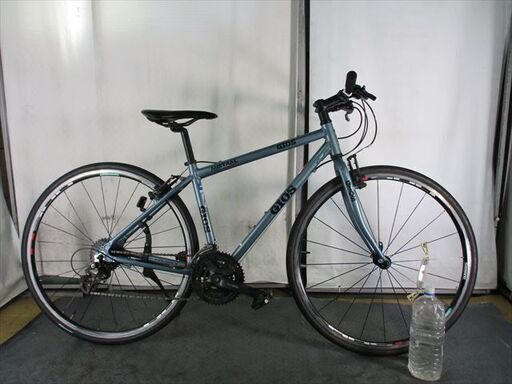 C912★29800円★整備済み スポーツ中古自転車 【GIOS　MISTRAL　クロスバイク　ブルー　43ｃｍ】
