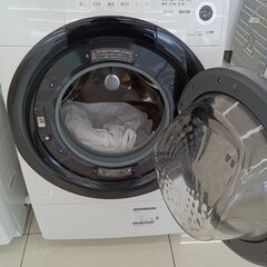 ★ジモティ割あり★ SHARP ドラム式洗濯機 7kg/3.5kg 21年製 動作確認／クリーニング済み HJ008 ☆ジモティ割あり☆ SHARP ドラム式洗濯機 7kg/3.5kg 21年製