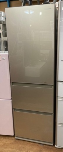 パナソニック 3ドア冷蔵庫 365L 自動製氷機能付 中古