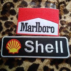 Marlboro  Shell  アイロンワッペン