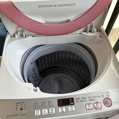 【商談中】シャープ洗濯機　6kg 0円