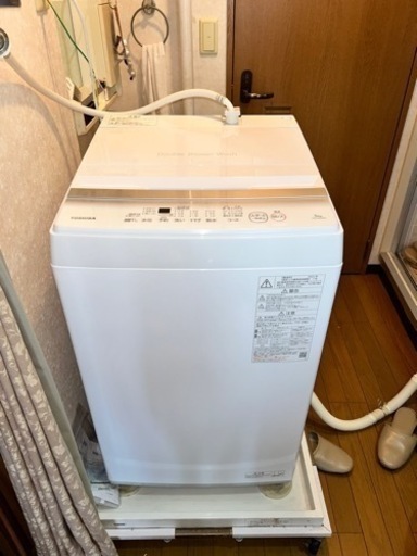 洗濯機　東芝　5kg（2022年製）新品同様‼️