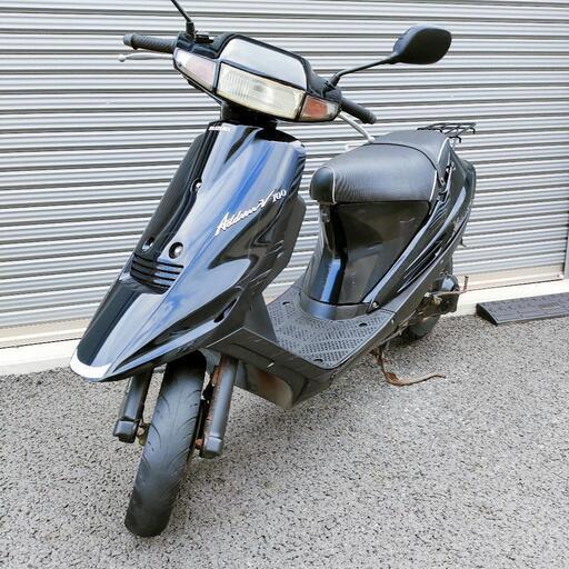 2712.フルパワー アドレスv100 低走行 バッテリー、シート新品 千葉県