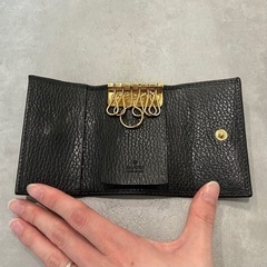 グッチ　レザーキーケース