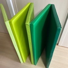 IKEA 折りたたみ式ジムマット, グリーン, 78x185 cm