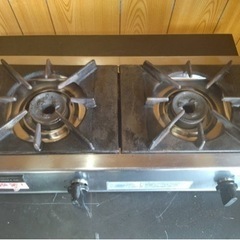 動確済み】業務用 大阪ガス 卓上 二口コンロ 都市ガス 卓上コンロ 幅