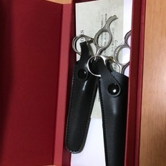 左利き用　美容師　シザー　2本