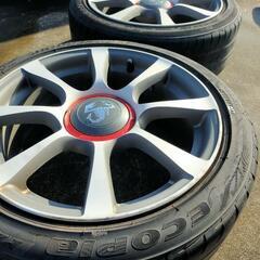 売れました!　FIAT　フィアット500 純正アルミホイール16インチ4本セット 県内配達可！