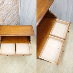 karimoku カリモク家具 キャビネット 電話台 花台 棚 チェスト サイド