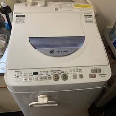 シャープ洗濯機　5.5kg