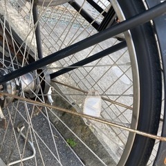 待ち　mother  and childママチャリ