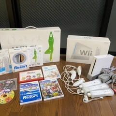 Nintendo Wii 本体 Wii Fit コントローラー ...
