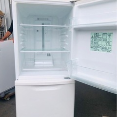 福岡市内設置配送無料Panasonic 138L 2ドア冷蔵庫 NR-TB147W-HG