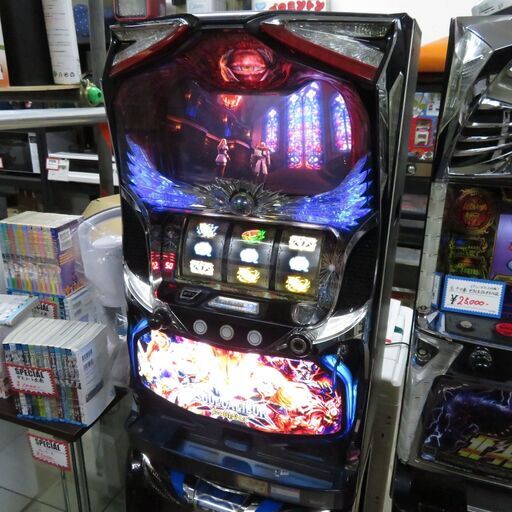 パチスロ実機 ソウルキャリバー コイン不要機・ドアキー・設定キー付 ボリューム調整可能 スロット│江別市のリサイクルショップドロップ