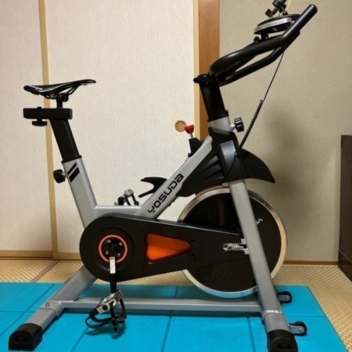半額以下に値下げ❗️エアロバイク‍♀️（YOSUDAスピニングバイク）取扱説明書➕フロアマット付き　　　　　　　　　　　購入価格29,800円
