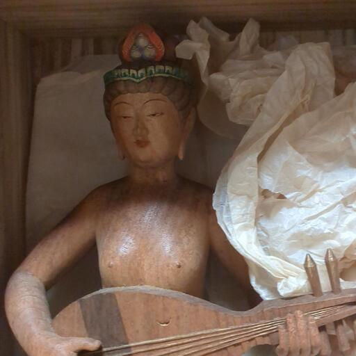 骨董品　宮本理三郎　弁財天