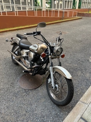 【YAMAHAドラッグスター250】 VG02J　ゴールドカラーカスタム　好調