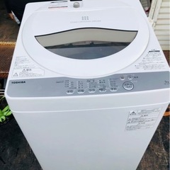 福岡市内配送設置無料 2019年 AW-5G6-W 全自動洗濯機 グランホワイト