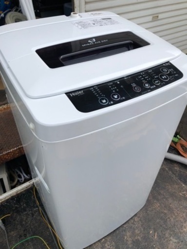 福岡市内配送設置無料　ハイアール Haier JW-K42H-K [全自動洗濯機（4.2kg） ブラック]