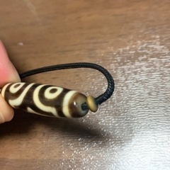 本物　ジービーズ Dzi Beads チベット天珠（てんじゅ) 三眼天珠