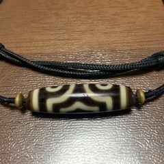 本物　ジービーズ Dzi Beads チベット天珠（てんじゅ) 三眼天珠