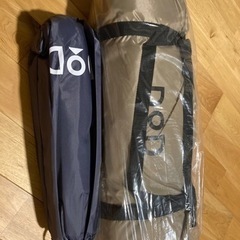 新品　DODワンポールテントM(タン)グランドシート付き