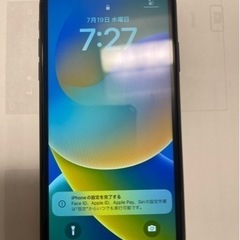 iPhone XR 割れなし、小傷あり