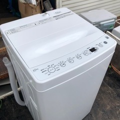 福岡市内設置配送無料2022年式全自動洗濯機 木 仆 BW-45A-W [洗濯4.5kg / 乾燥機能無/ 上開走]