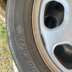 ハスラー純正ホイール、タイヤ