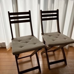 【値下げしました】IKEA イケア　折りたたみ椅子　ASKHOL...