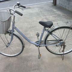 自転車　２６インチ水色