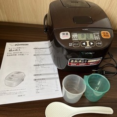象印炊飯器　極め炊き　NL-BA05型　3合炊き