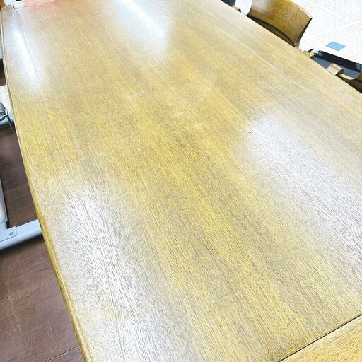 【ジモティ特別価格】家具 ダイニングテーブル 木製 6人掛け 椅子