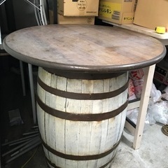 樽　テーブル　ハイテーブル　カフェバー