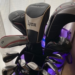 【最終値下】ゴルフバッグ、クラブ他　フルセット　美品