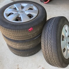 タイヤ4本差し上げます。185/70R14. 5〜3分山