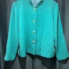 [日本製]鮮やかなグリーンのジャケット