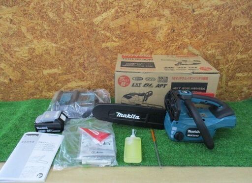 342 充電式チェーンソー makita マキタ MUC254DSF テスト充電済 未使用開封品 展示品