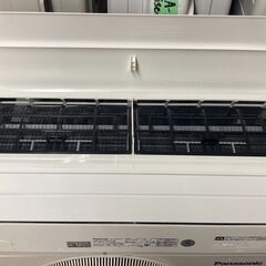 K04368　パナソニック　中古エアコン　主に8畳用　冷房能力　2.5KW ／ 暖房能力　2.8KW