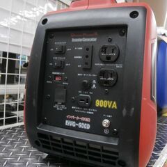 引取限定】ナカトミ インバーター発電機 中古品 EIVG-900D 0.9kVA 