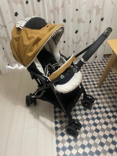 【お取引中】コンビ スゴカル 4キャス compact エッグショック HH ベルガモットイエロー