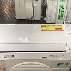 K04372　ダイキン　中古エアコン　主に6畳用　冷房能力　2.2KW ／ 暖房能力　2.2KW-美品✨ブルーレーベルクレストブリッジワンピースチェックグリーン38 長袖