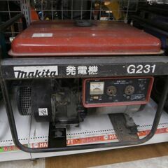 引取限定】マキタ 発電機 中古品 G231 makita【ハンズクラフト八幡西店】