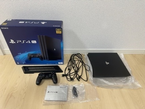 本日限定価格  PS4 Pro ジェットブラック SONY  1TB PS4本体 中古 完品 動作確認済み