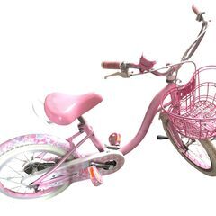 メゾピアノ ピンク 自転車 16インチ 子供用自転車 ハート 女...